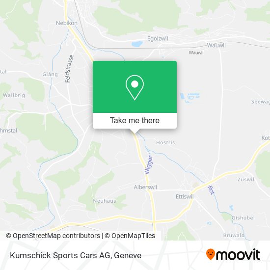 Kumschick Sports Cars AG map