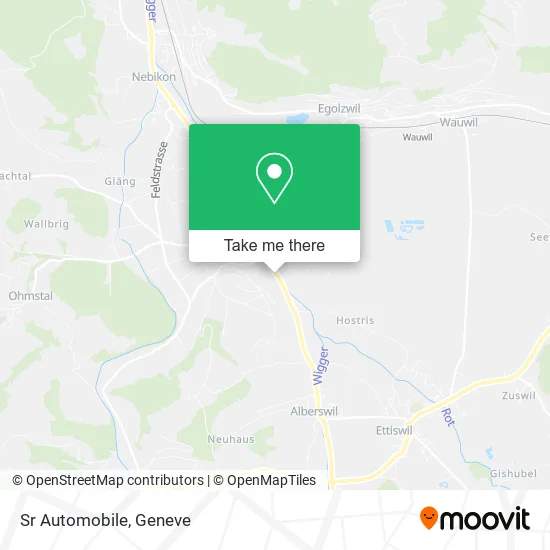 Sr Automobile map