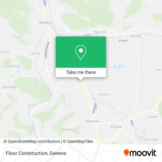 Floor Construction map