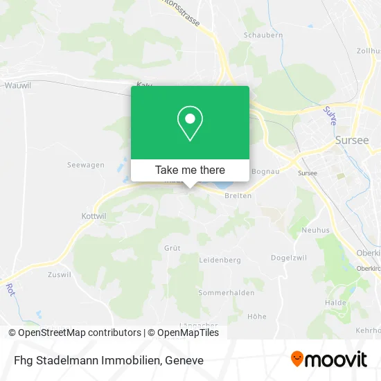 Fhg Stadelmann Immobilien map