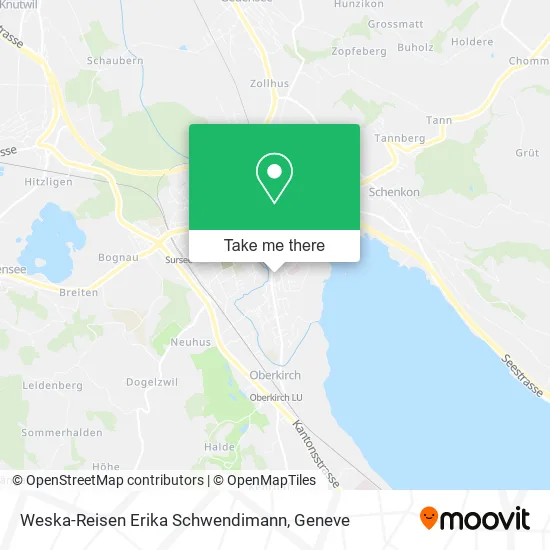 Weska-Reisen Erika Schwendimann plan