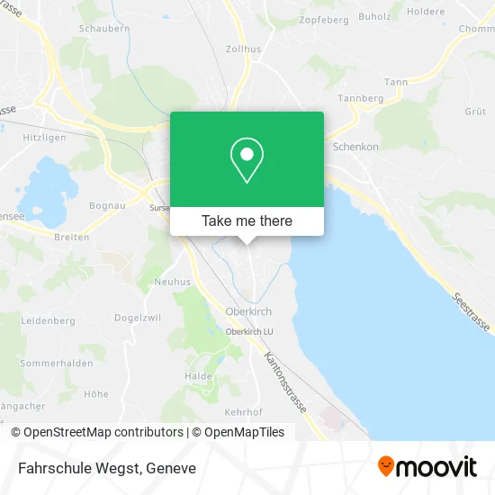 Fahrschule Wegst map