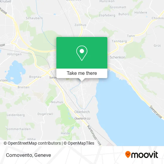 Comovento map