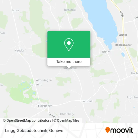 Lingg Gebäudetechnik map