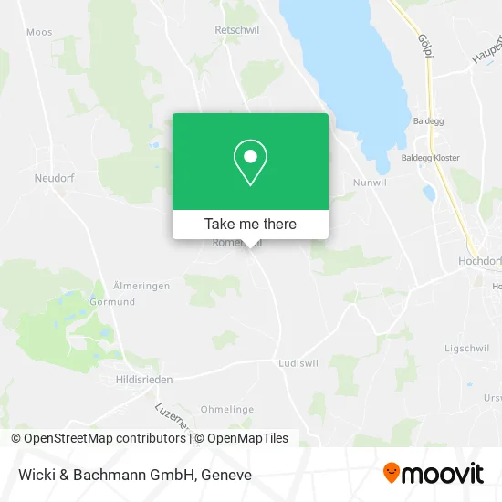 Wicki & Bachmann GmbH map