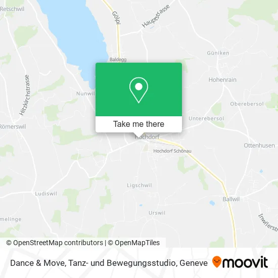 Dance & Move, Tanz- und Bewegungsstudio map