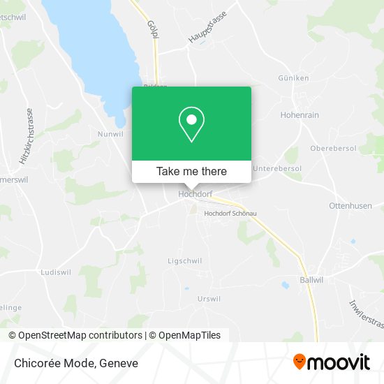 Chicorée Mode map