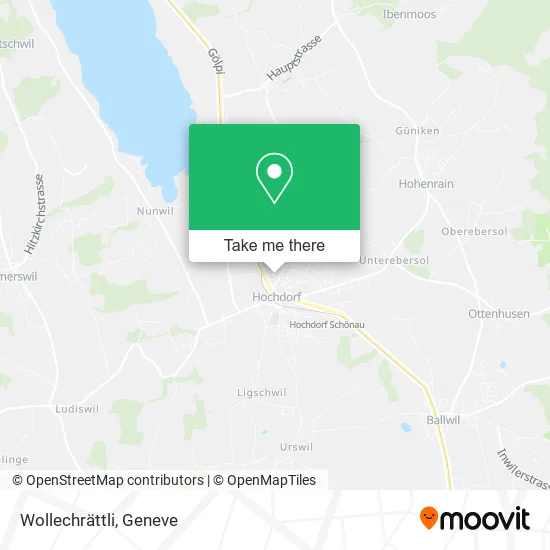 Wollechrättli map