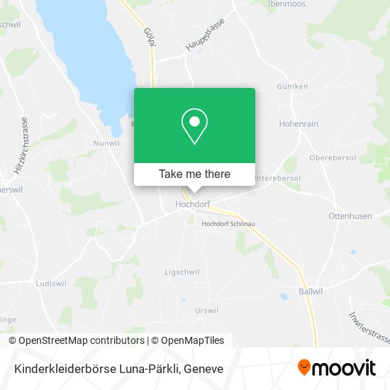 Kinderkleiderbörse Luna-Pärkli map