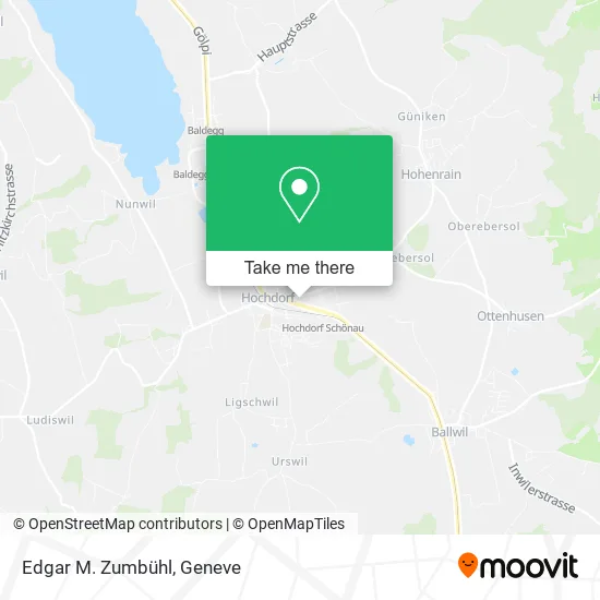 Edgar M. Zumbühl map