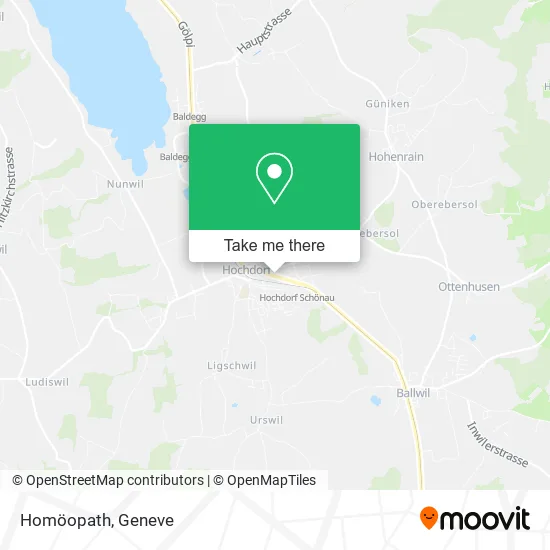 Homöopath map