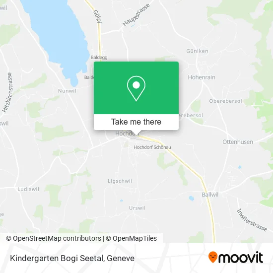 Kindergarten Bogi Seetal map