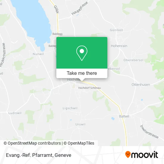 Evang.-Ref. Pfarramt map