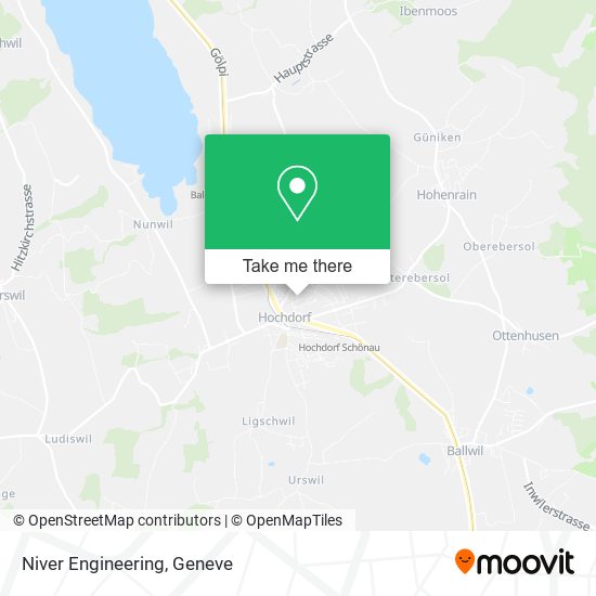 Niver Engineering map