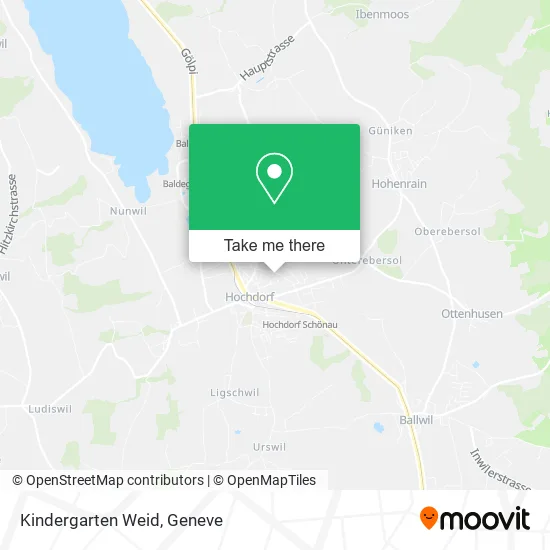 Kindergarten Weid map