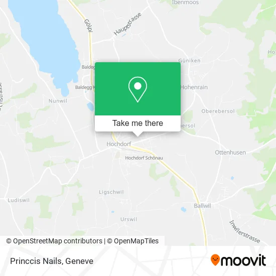 Princcis Nails map