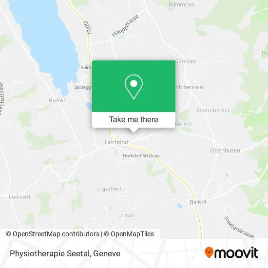 Physiotherapie Seetal map