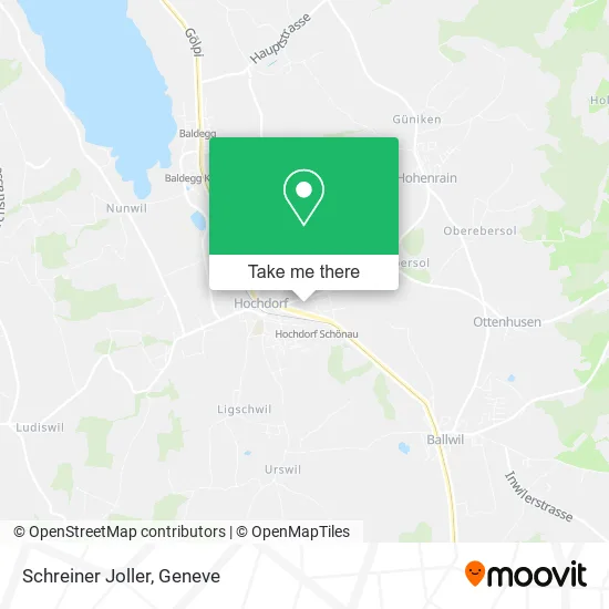 Schreiner Joller map