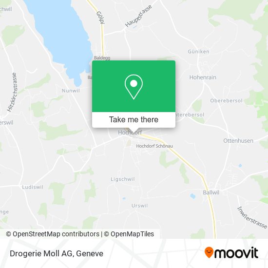 Drogerie Moll AG map