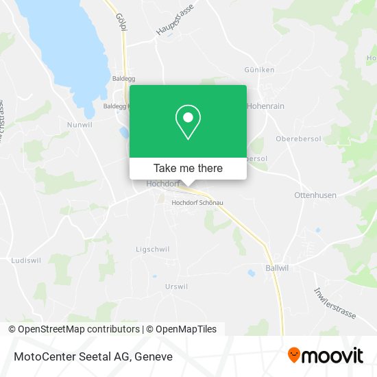 MotoCenter Seetal AG map