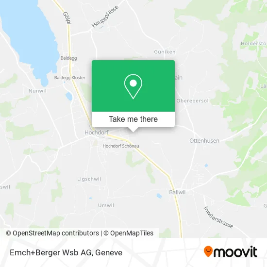 Emch+Berger Wsb AG map