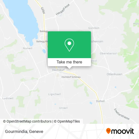 Gourmindia map