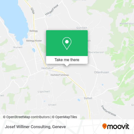 Josef Williner Consulting map