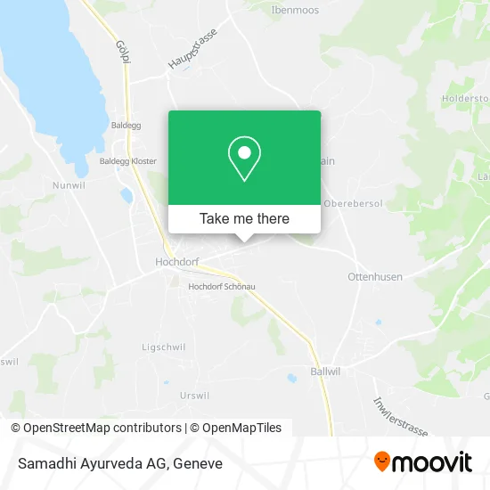 Samadhi Ayurveda AG map