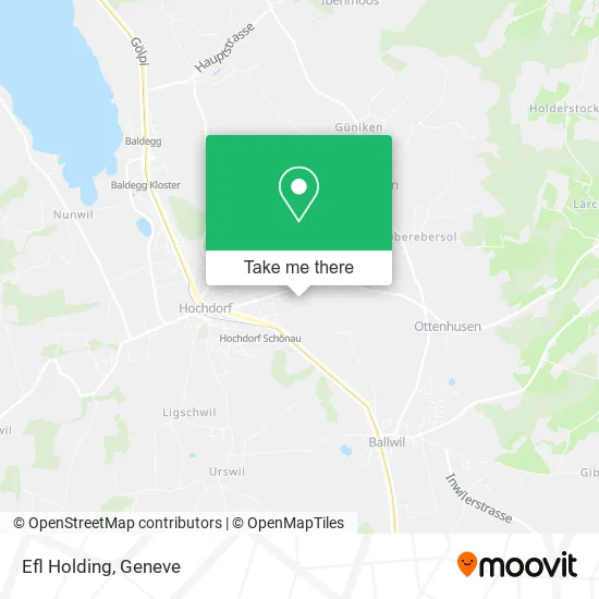 Efl Holding map