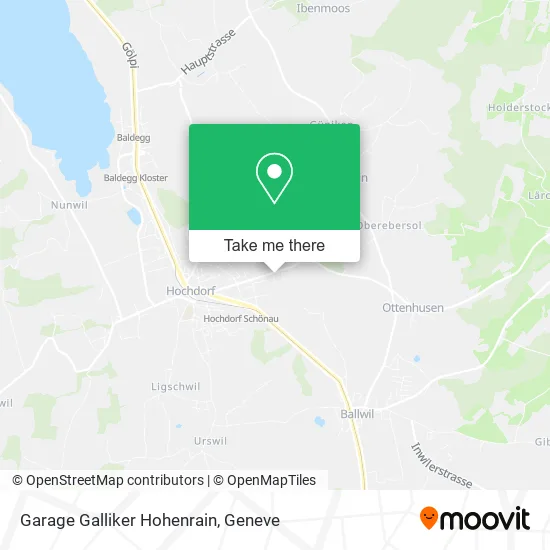 Garage Galliker Hohenrain plan