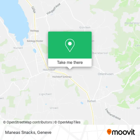 Maneas Snacks map