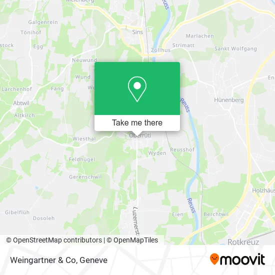 Weingartner & Co map