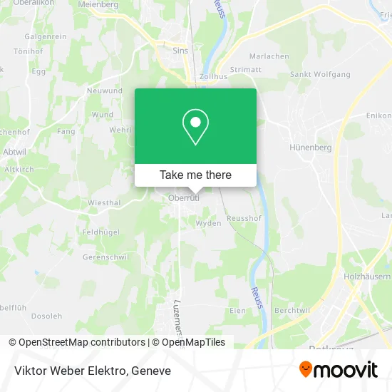 Viktor Weber Elektro map