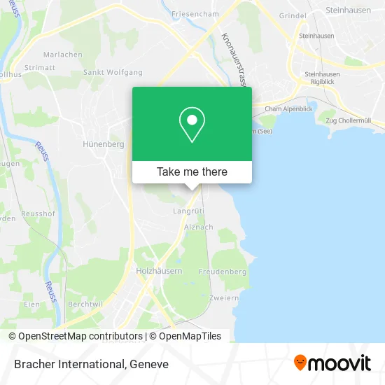 Bracher International map