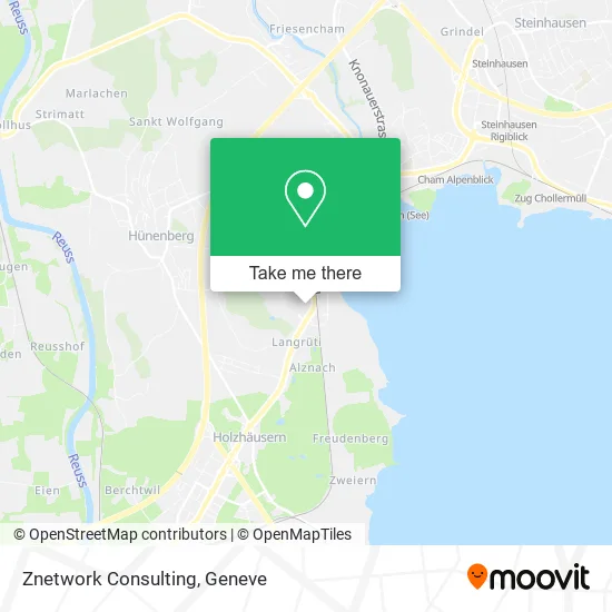 Znetwork Consulting map