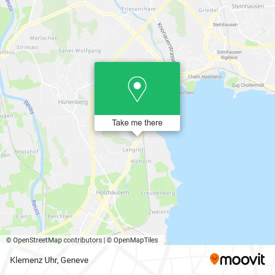 Klemenz Uhr map