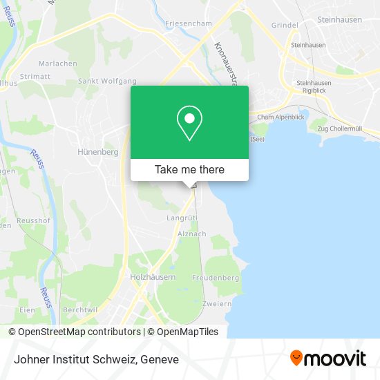 Johner Institut Schweiz map