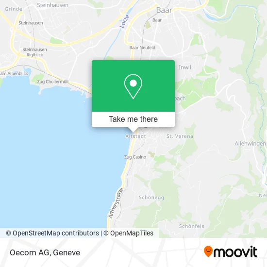 Oecom AG map