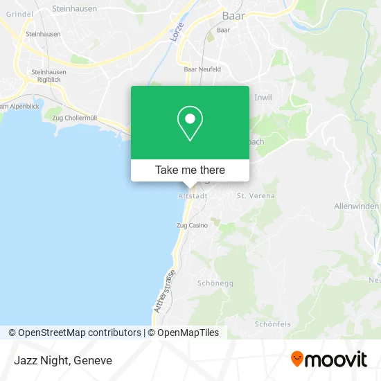 Jazz Night map