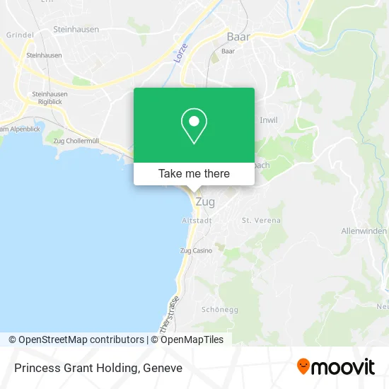 Princess Grant Holding map