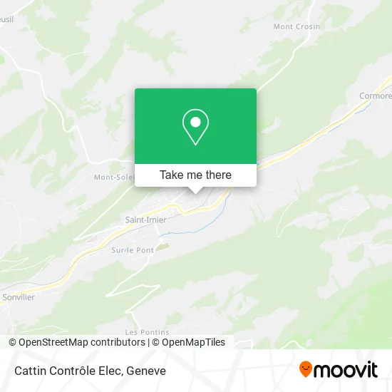 Cattin Contrôle Elec map