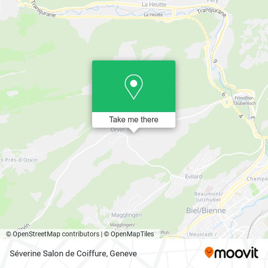 Séverine Salon de Coiffure map
