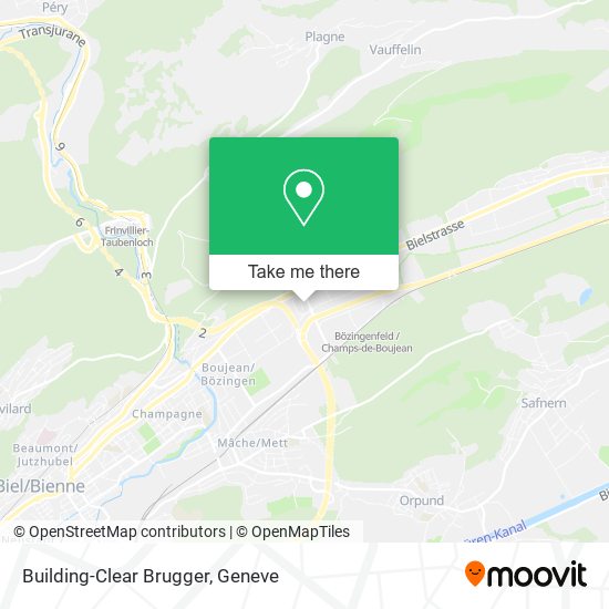 Building-Clear Brugger map