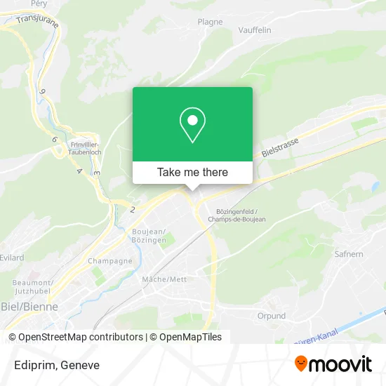 Ediprim map