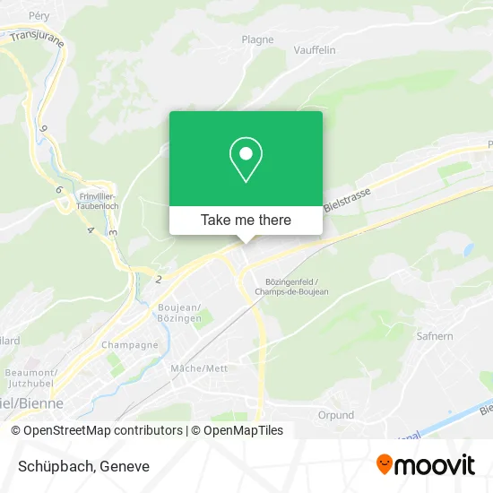 Schüpbach map