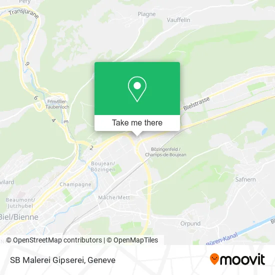 SB Malerei Gipserei map