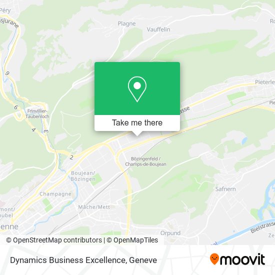 Dynamics Business Excellence map