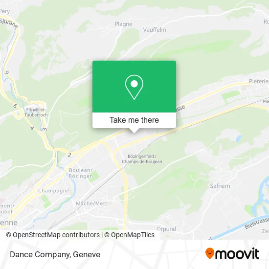 Dance Company map