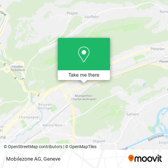 Mobilezone AG map