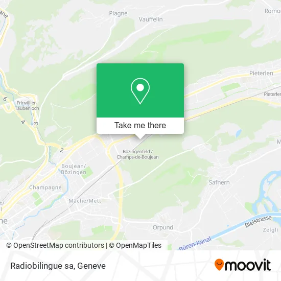 Radiobilingue sa map
